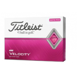 Titleist Velocity 2020 Ladies Pink Golf Ball